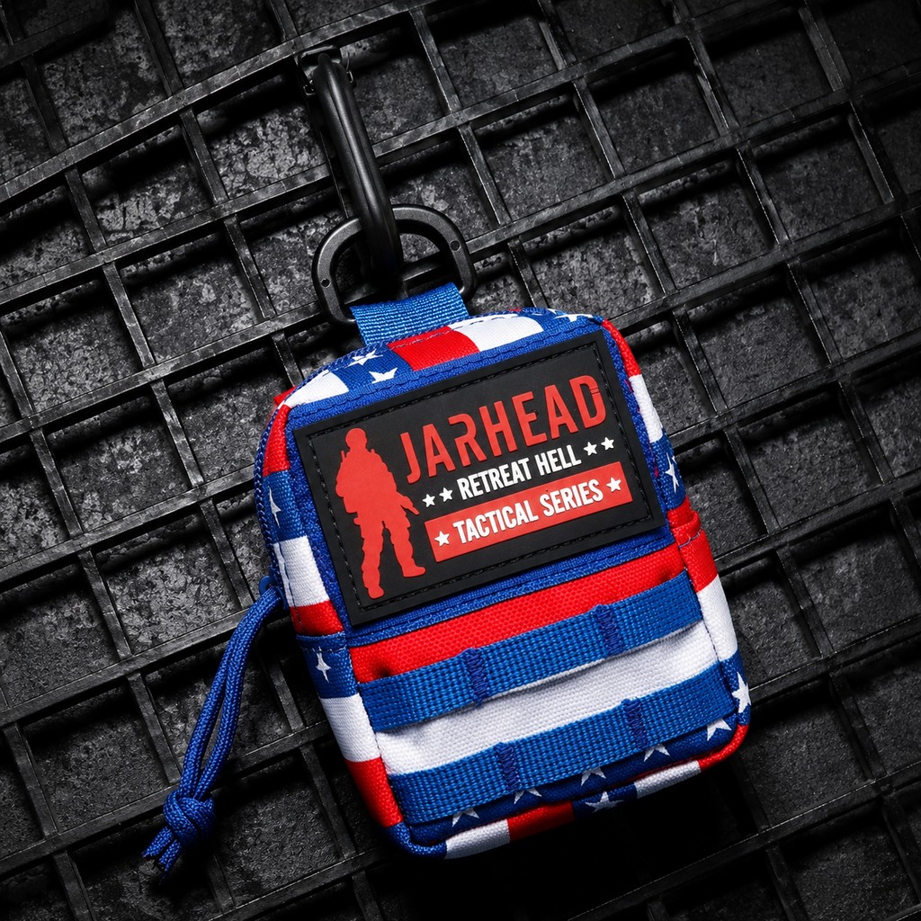 Edc Carry Fanny Pack - アウトドア用ミニMOLLEポーチ、軽量で実用的なウエストバッグ、EDCツールポーチ、狩猟、登山、ハイキング、キャンプ用バックパックアクセサリー。