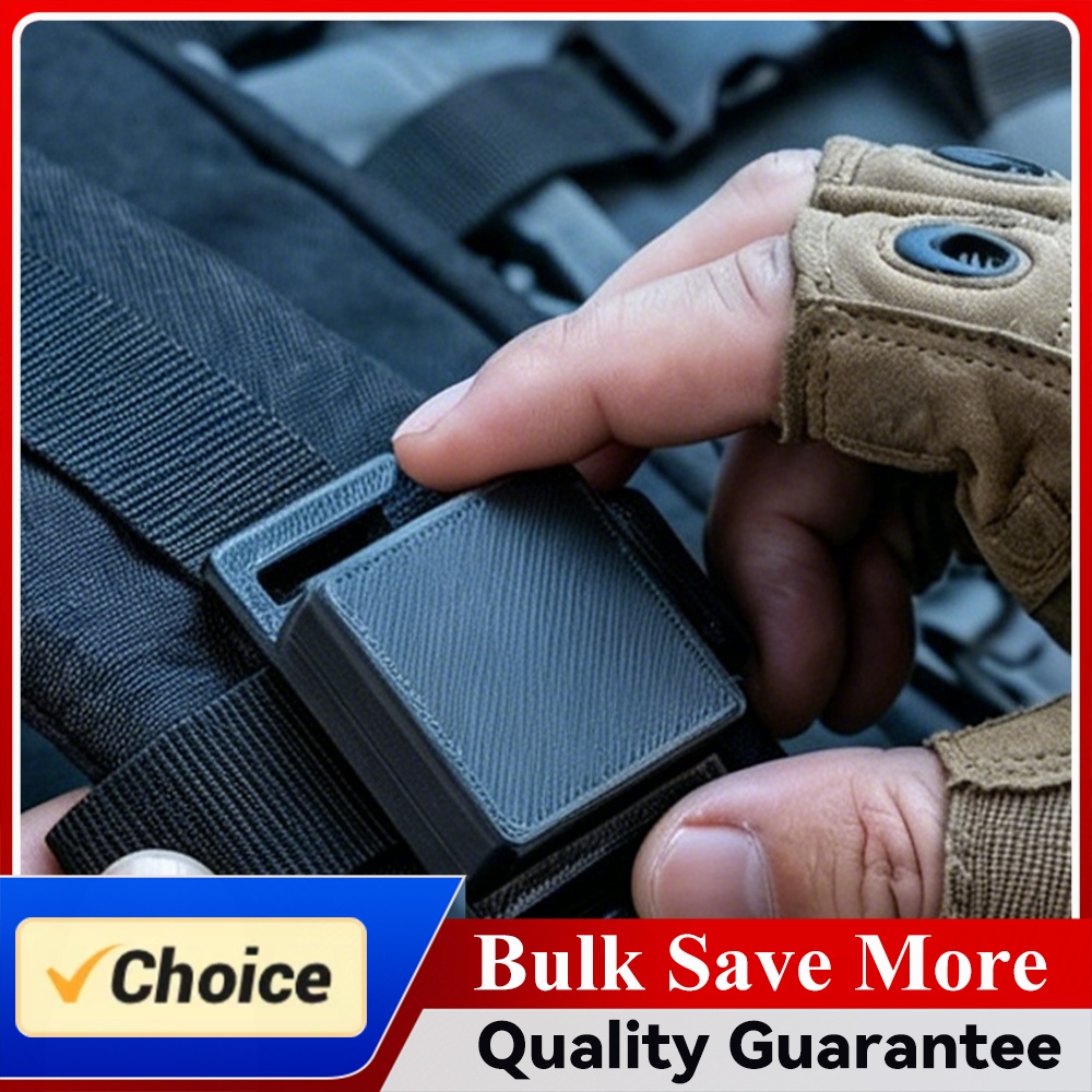 Edc Carry Kit - バックパック用無線機ホルダー PETG製 双方向無線機マウント 滑り止め コンパクト ラジオベルトクリップホルダー