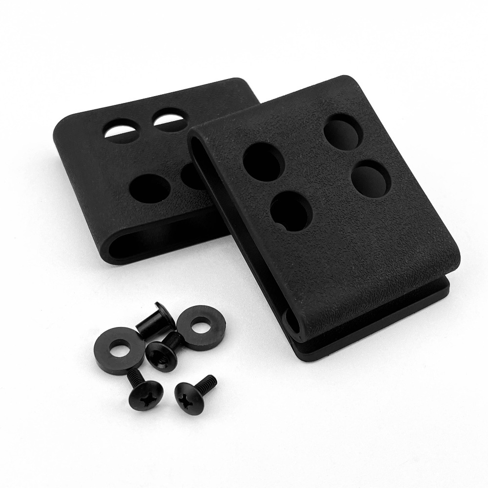 Edc Carry Clip - EDCポータブルツール DIYナイフシース ベルトクリップ カイデックスキャリーリップ（ネジとワッシャー付き） ナイフシース DIYアクセサリー