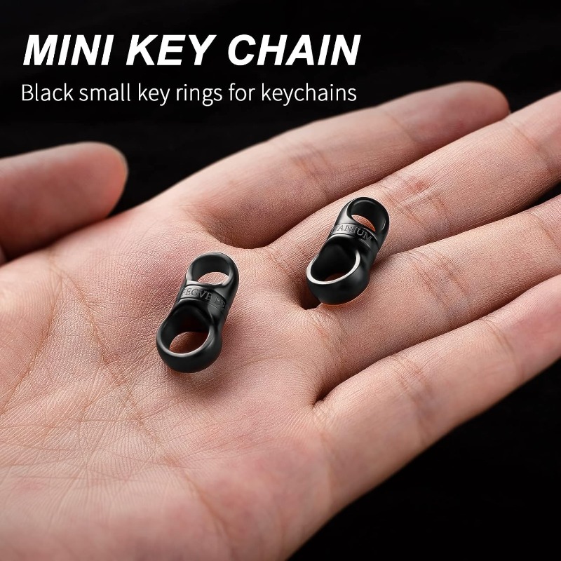 チタン製回転式キーリングコネクター＆キーチェーンクリップフッ - Edc Carry Clip のレビューと価格