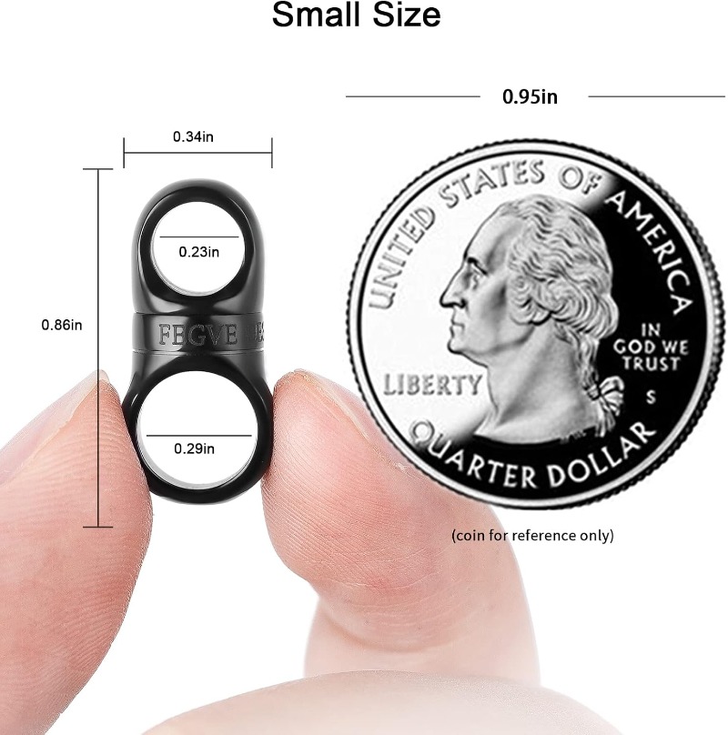 チタン製回転式キーリングコネクター＆キーチェーンクリップフッ - Edc Carry Clip のレビューと価格